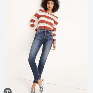 Madewell Slim Straight Denim Jeans Size 27